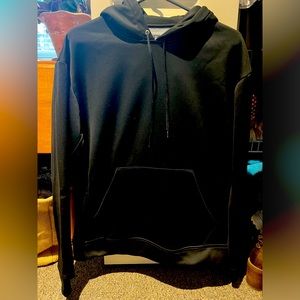 Men’s medium black champion hoodie sweatshirt
